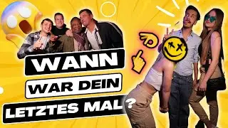 Wann hattest du das letzte Mal SEX? 😱🔥 Clubumfrage in NRW