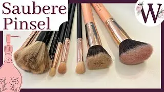 Make Up Pinsel reinigen ohne Pinselreiniger