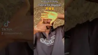 A quick tutting hand tutorial for beginners 🤏🤞🤙 #tutting #shorts #viral #bensonfundz