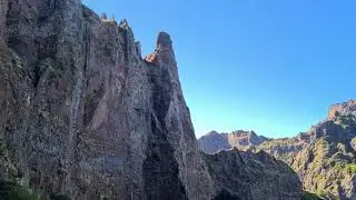 Pico do Arieiro hiking by drone