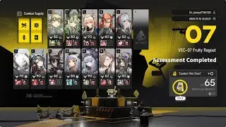 [Arknights] VB #1 VEC-07 &ldquo;Waifuknights&rdquo; Clear