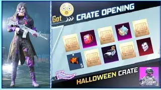 😱 New Trick Opening 2021 Halloween Crate! PUBG Mobile KR