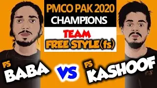fsBABA vs fsKASHOOF - PMCO Pakistan 2020 Champions - 1v1 TDM Match - Team Free Style (Team FS)