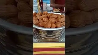 Turkish Tulumba Recipe | Fried Sweet Dough with Sugar Syrup 😋 | #shorts