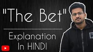 The Bet||Explanation in Hindi||by Anton Chekhov||summary||best explanation in Hindi|| Apar Gupta