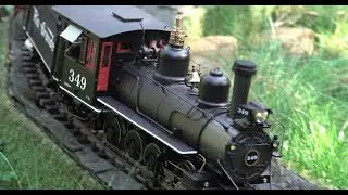 Obsolete DRGW 349 leased to Colorado & Southern
