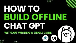 HOW TO BUILD OFFLINE CHAT GPT WITHOUT WRITING A SINGLE CODE | OLLAMA | OPEN WEB UI | DOCKER
