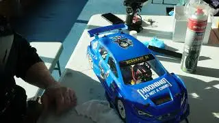 PISTE INDOOR  PHASE 4 TEST TRAITEMENT PNEU  EP3 15min séchage traitment petite dose