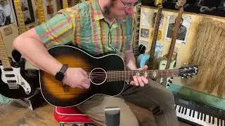 1950s Harmony H929 Stella (x-braced conversion) parlor guitar