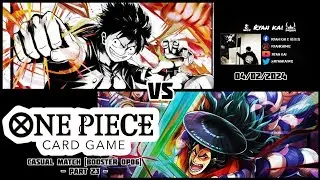 One Piece Card Game Casual Match Booster OP06 (Part 23) - Monkey. D. Luffy vs Kozuki Oden