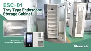 Tray Type Single Gate Hard Endoscope Drying Storage Cabinet with Plasma Circulating Air Disinfection
