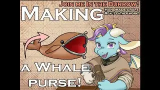 [Leatherworking] It's Whale Time! [PNGTuber]