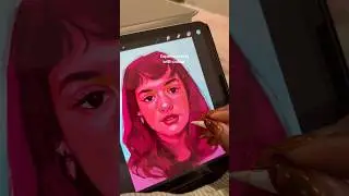 Twas exciting! I took my ref and changed the hue to magenta and went to town 😛 #art #drawing