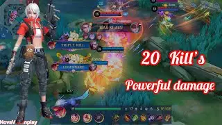 🔥&rdquo;20 kills Beatrix Gameplay 🔥 legendary Triple kill |Mobile Legends pro Match