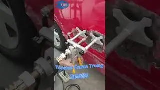 The tension frame truing of car dent puller