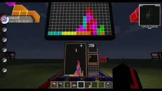 TETRIS IN MINECRAFT