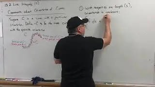 13.2 Line Integrals (video 10) - Comments about Orientation of Curves