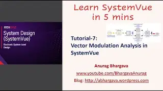 Tutorial-7: Vector Modulation Analysis