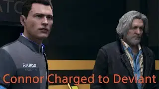 Detroit: Become Human Public Enemy Ending #2 (Connor Charged to Deviant)