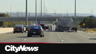 Separate crashes on the 401 near Oshawa leave one dead and two critically injured