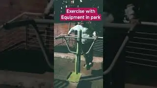 Full Body Exercise with Park Equipment 💪 | Park Workout से पूरे शरीर की चर्बी खत्म। #viral