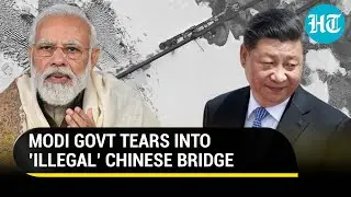 Modi govt calls out Beijing's lie; 'China's bridge on Pangong is illegal occupation' | Watch