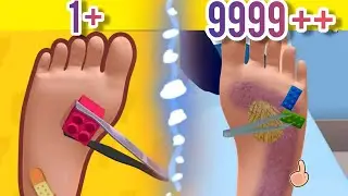 DOCTOR CARE Game Gameplay all levels 9999!