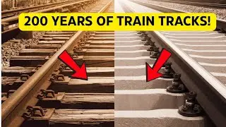 The 200-Year EVOLUTION of Train Tracks: From Wood to Steel!