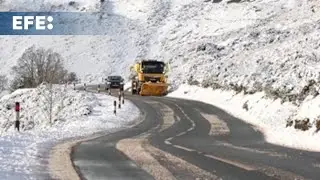 El Reino Unido activa la alerta naranja por una intensa ola de frío y nieve