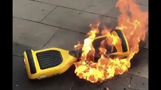 Hoverboard On Fire Compilation | Hoverboards Catching Fire