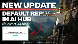⚙️ Default Reply Setup in AI Hub (2025) | Chatbot Builder AI Tutorial & Update