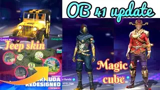 Free fire new OB 41 update 😃| magic cube new bundle | old peck change 😰| #gaming #freefire #update