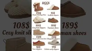 UGG Shoes and prices #uggs #theofficialgianna