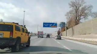 Автомобильное путешествие: от шоссе 401 на запад до шоссе 404 на север.