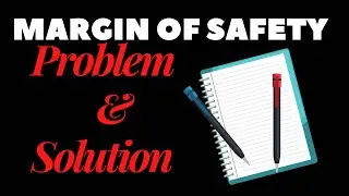 Margin of safety||Formulas with problems and solution