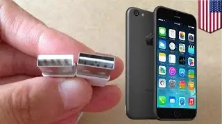Apple iPhone 6 rumored reversible Lightning USB cable connects headphones