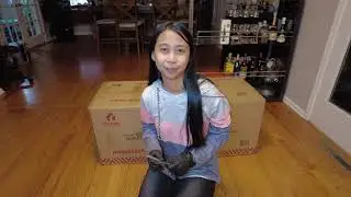 Bar Stools Swivel with Backrest & Footrest Unboxing
