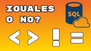 Aprender SQL Server - Operadores de comparación en SQL Server