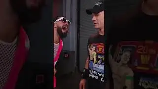 Seth Rollins can laugh to the beat of anything! #wwe #wweraw #johncena #sethrollins