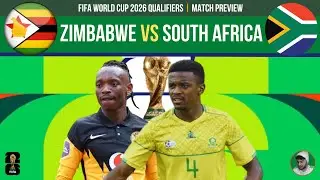 🇿🇼 ЗИМБАБВЕ против ЮАР 🇿🇦 | Анонс матча | Отборочные матчи чемпионата мира по футболу FIFA 2026