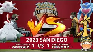 Pok&eacute;mon VGC James Evans vs Jeudy Azzarelli 2023 San Diego Regional Championship VG Day1 Swiss R9