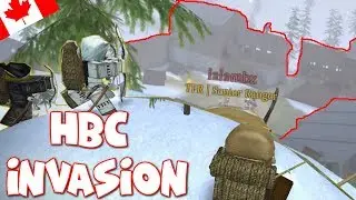 Whoops sorry and Invading the HBC |Roblox Northern frontier (funny moments) ep.11