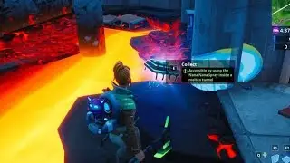 FORTBYTE 12 Accessible by using The Nana Nana Spray inside a molten tunnel