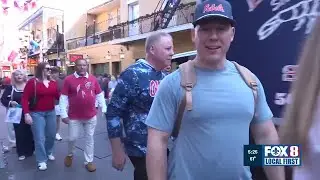 Sugar Bowl fans from Georgia, Mississippi enjoying holiday in New Orleans
