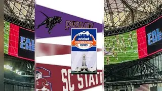 2025 celebration bowl HBCU National championship game south Carolina state vs pvamu live 
