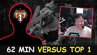 TOP 1 DIPAKSA MENCICIPI KEZ NYA JIKROY - GELO MATCH 62 MENIT JIKROY KEZ DOTA 2