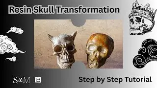 Mixed Media - Resin Skulls - Tutorials
