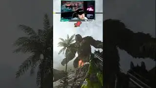 How we Beat KING KONG in WARZONE #shorts