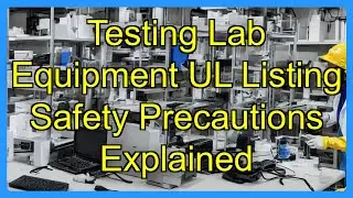 Testing Lab Equipment UL Listing Safety Precautions Explained