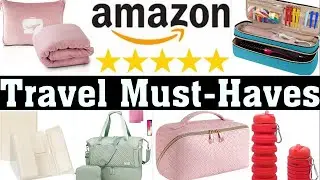 28 BEST TRAVEL ACCESSORIES FROM AMAZON!